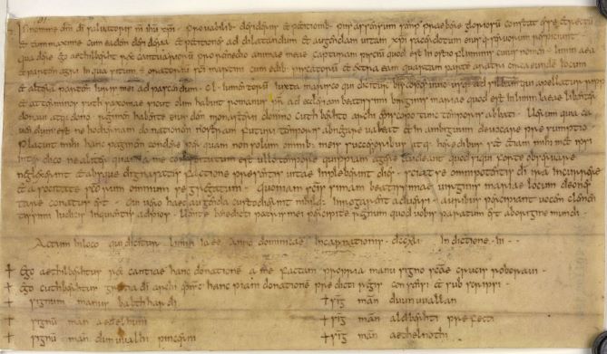 Charter of Aethelberht II