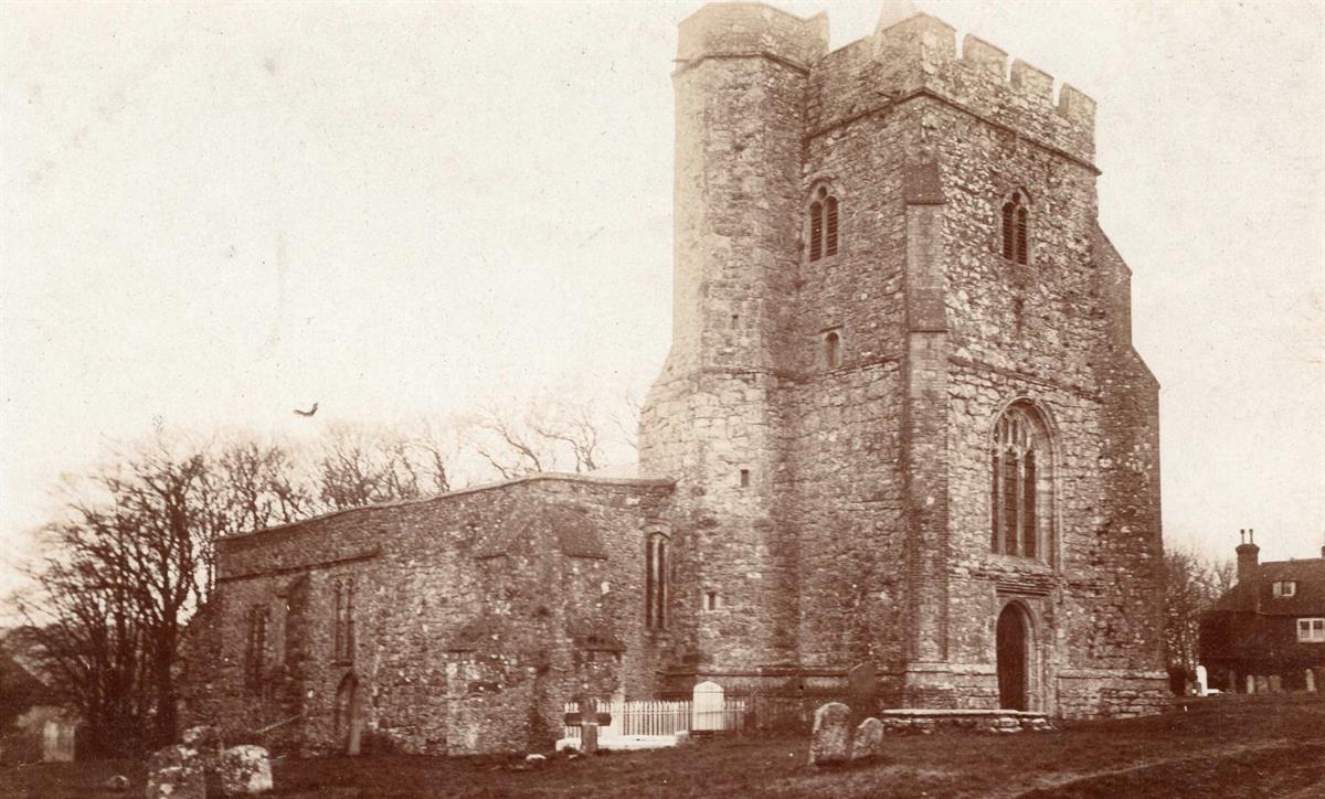 Church from north west c1920