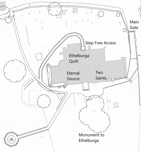 Location of artworks